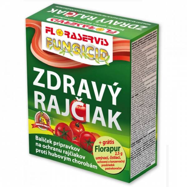 Zdravý rajčiak sada fungicídnych postrekov