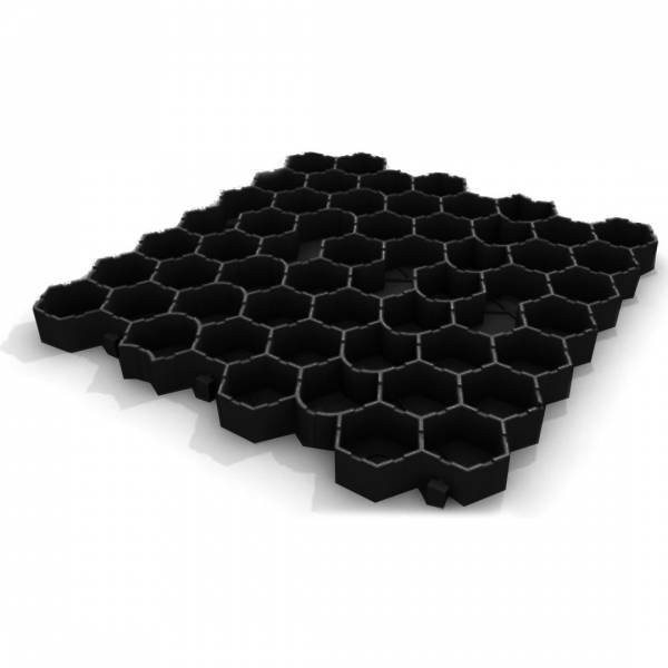 Zatrávňovací panel Garden Grid 50x50x40cm čierny