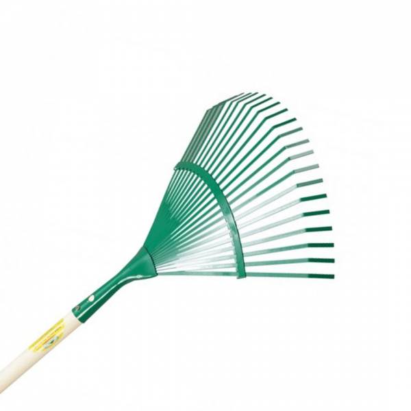 Hrable ploché 22 prútov kovové zelené 140cm | záhradníctvo garden team Hrable ploché 22 prútov kovové zelené 140cm