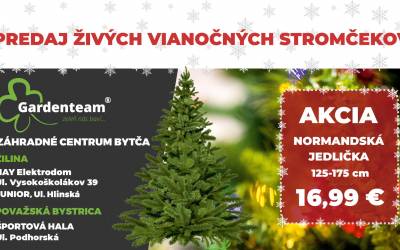 Predaj vianočných stromčekov