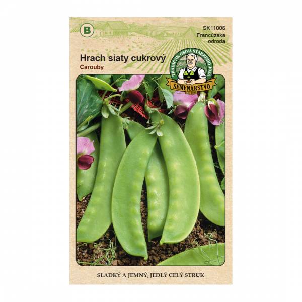 Semienka Hrach siaty cukrový Carouby