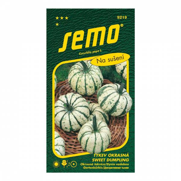 Semienka okrasná tekvica sweet dumpling