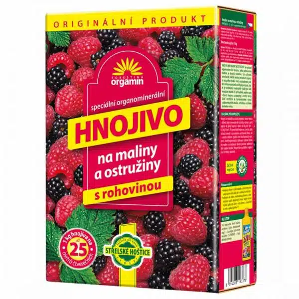 Hnojivo forestina orgamin na maliny a ostružiny 1 kg | záhradníctvo garden team Hnojivo forestina orgamin na maliny a ostružiny 1 kg