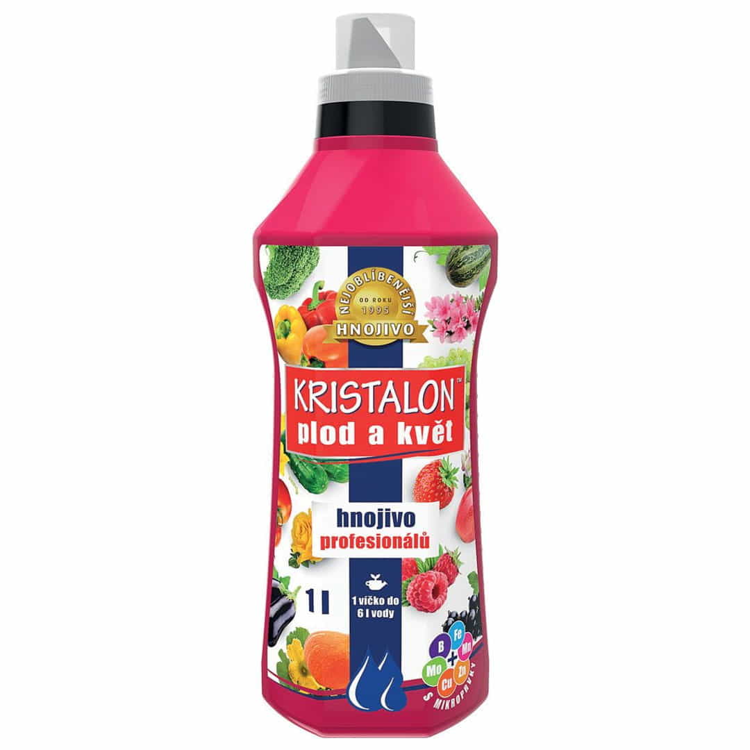 Kvapalné hnojivo kristalon plod a kvet agro 1l | záhradníctvo garden team Kvapalné hnojivo kristalon plod a kvet agro 1l