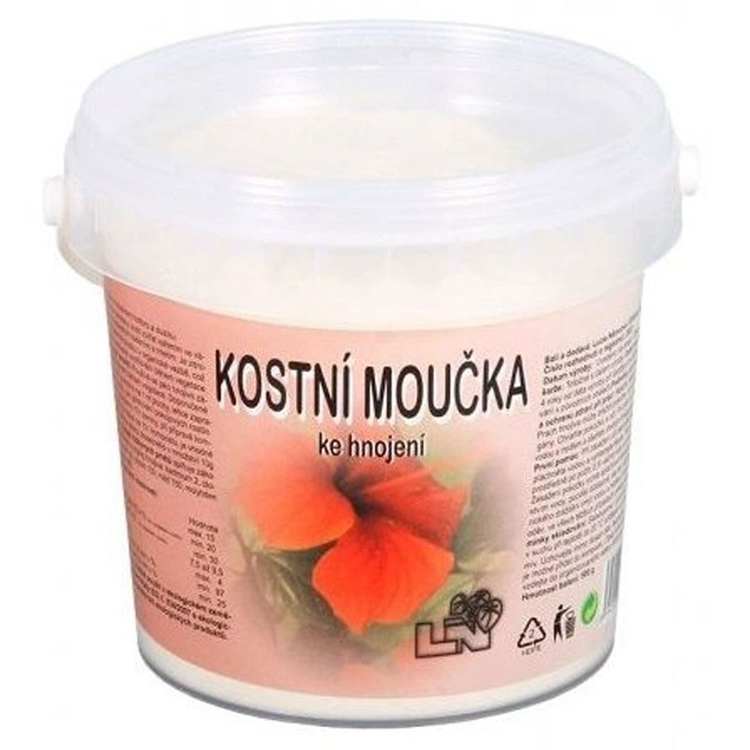 Kostná múčka na hnojenie 500g | záhradníctvo garden team Kostná múčka na hnojenie 500g