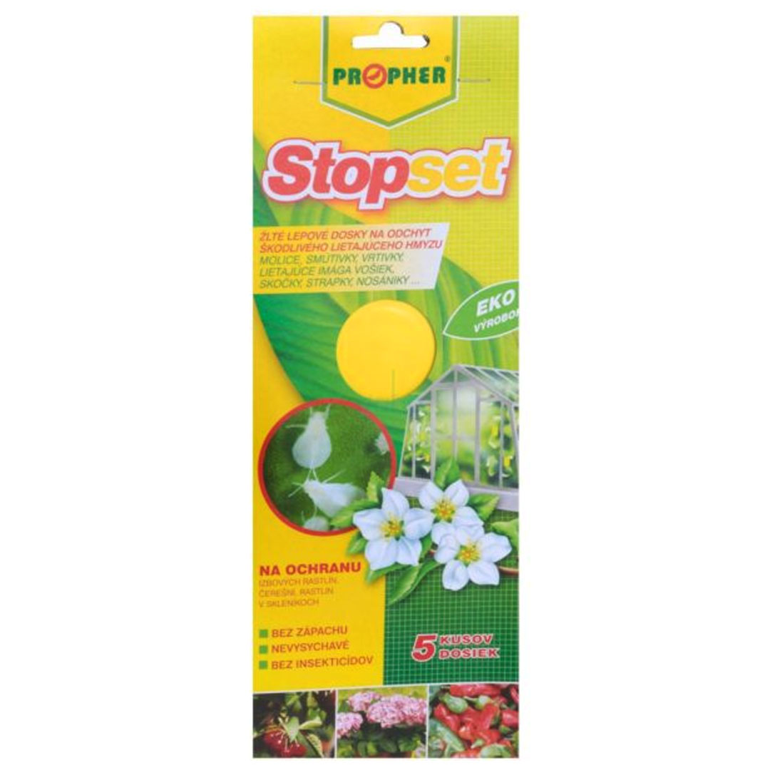 Žlté lepové dosky stopset | záhradníctvo garden team Žlté lepové dosky stopset