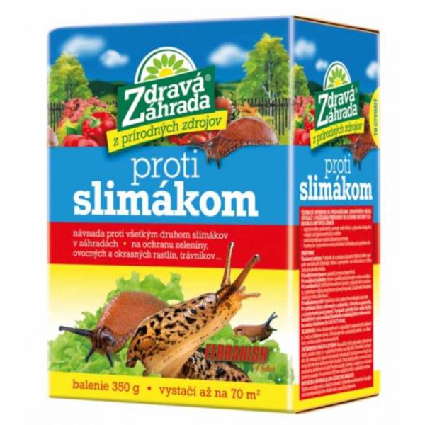 Prípravok proti slimákom Zdravá záhrada