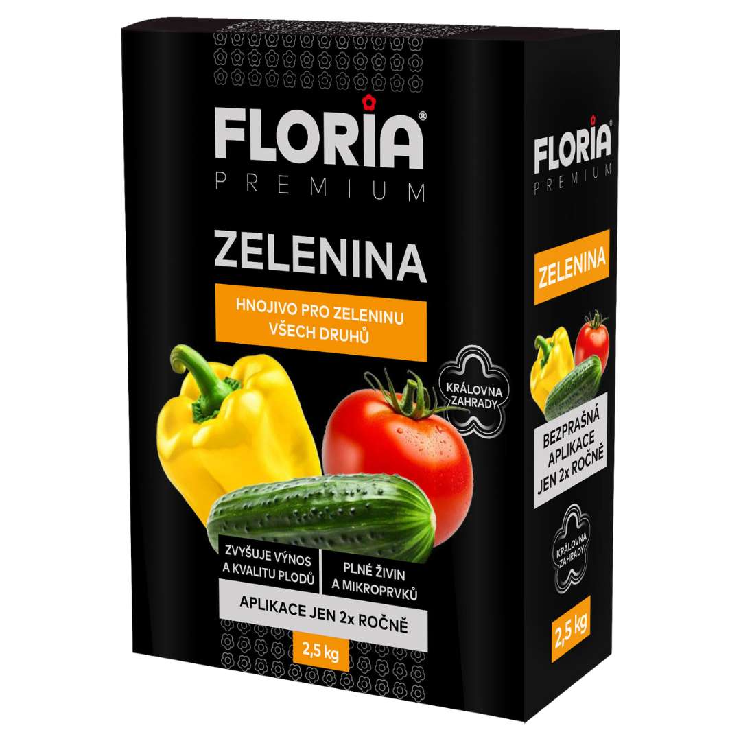 Hnojivo na zeleninu floria premium 2. 5kg | záhradníctvo garden team Hnojivo na zeleninu floria premium 2 5kg