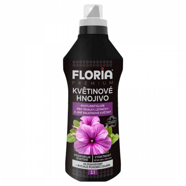 Kvapalné hnojivo na kvety floria premium 1l