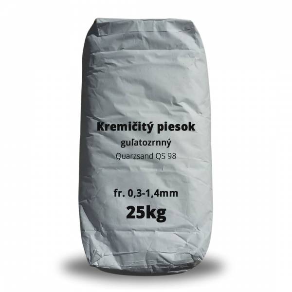 Kremičitý piesok 25 kg