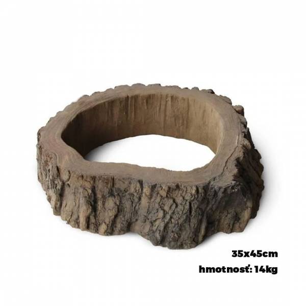 Betónový kvetináč jape stredný