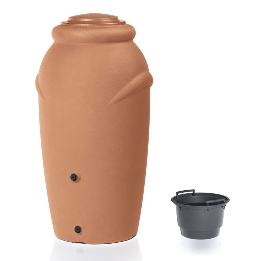 Sud na dažďovú vodu aquacan baby 210l terakota | záhradníctvo garden team Sud na dažďovú vodu aquacan baby 210l terakota
