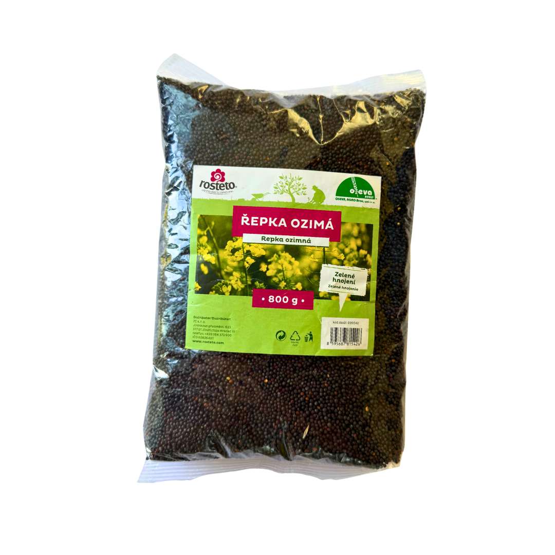 Zelené hnojenie repka ozimná rosteto | záhradníctvo garden team Zelené hnojenie repka ozimná rosteto