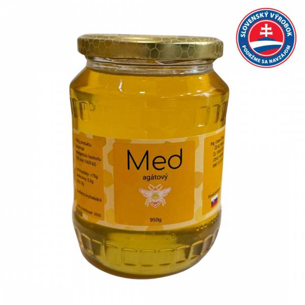 Agátový včelí med