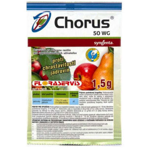 Chorus 50WG proti chrastavitosti