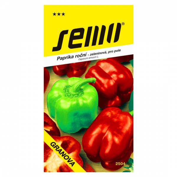 Semienka Paprika ročná Granova