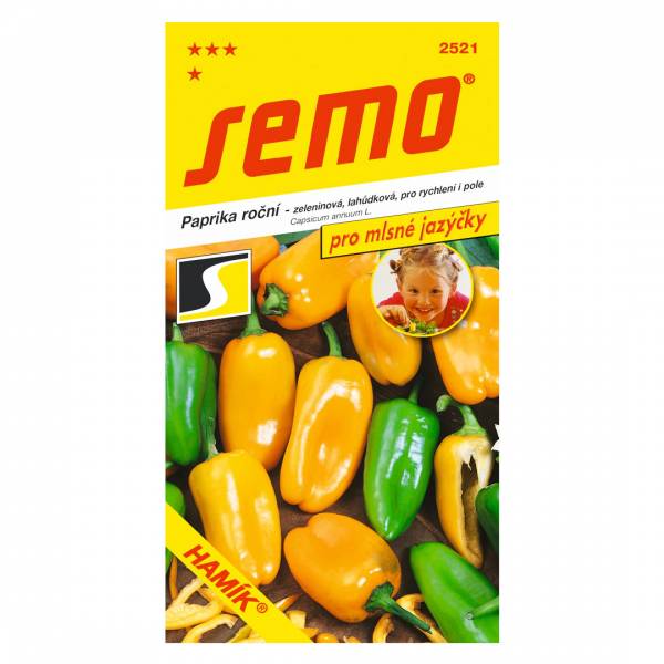 Semienka Paprika ročná Hamík®
