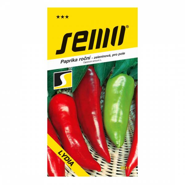 Semienka Paprika ročná Lydia