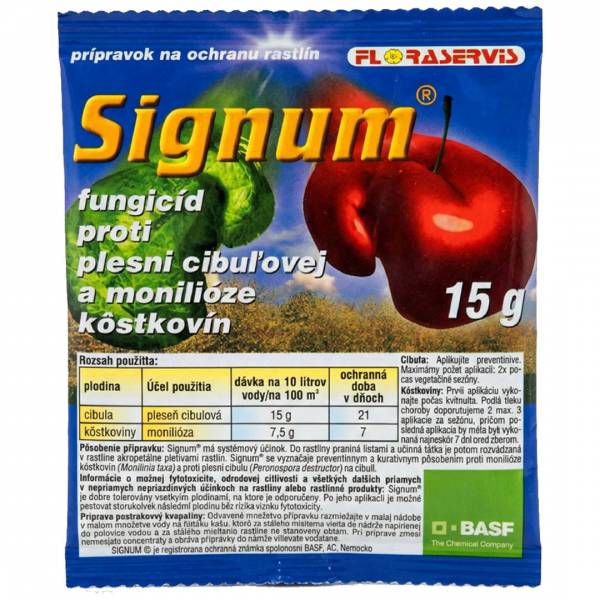 Signum proti plesni cibuľovej