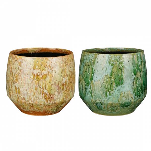 Keramický kvetináč Harris pot round