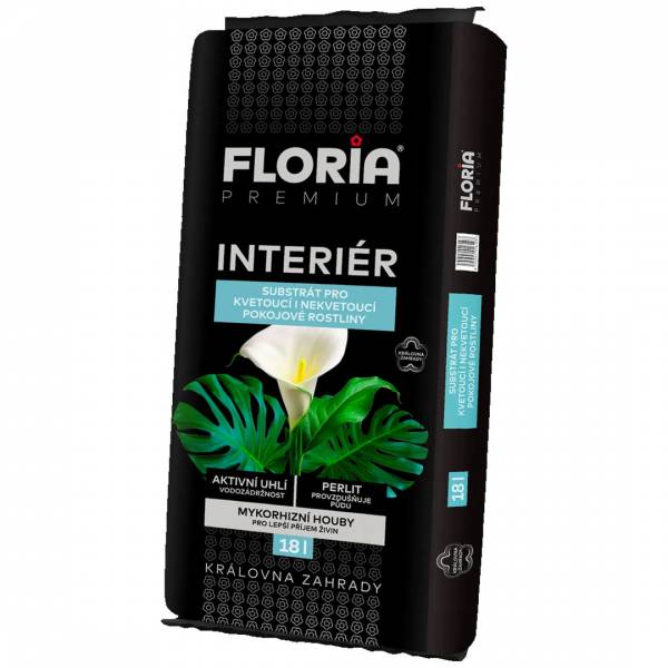 Substrát na interiérové rastliny Floria
