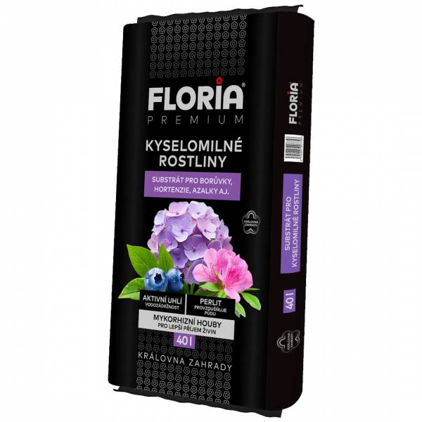 Substrát na kyslomilné rastliny Floria