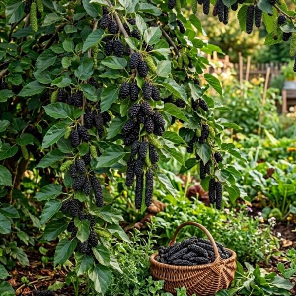 Moruša biela Morus alba Giant Fruit