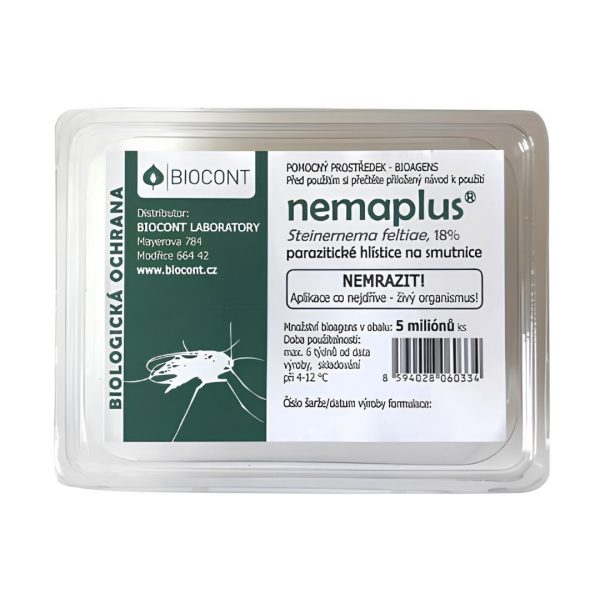 Biocont Nemaplus parazitické háďatká proti smútivke 5 ml balenie