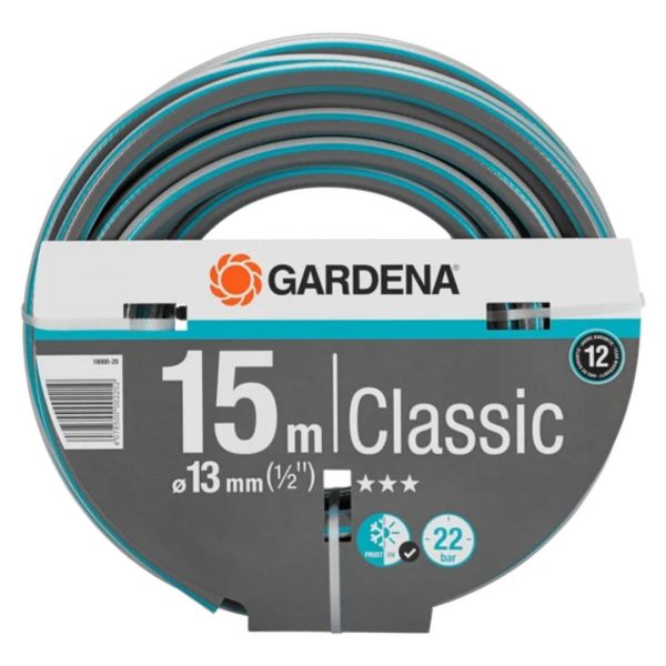 Záhradná hadica Gardena Classic 15 m, priemer 13 mm (1/2 palca)