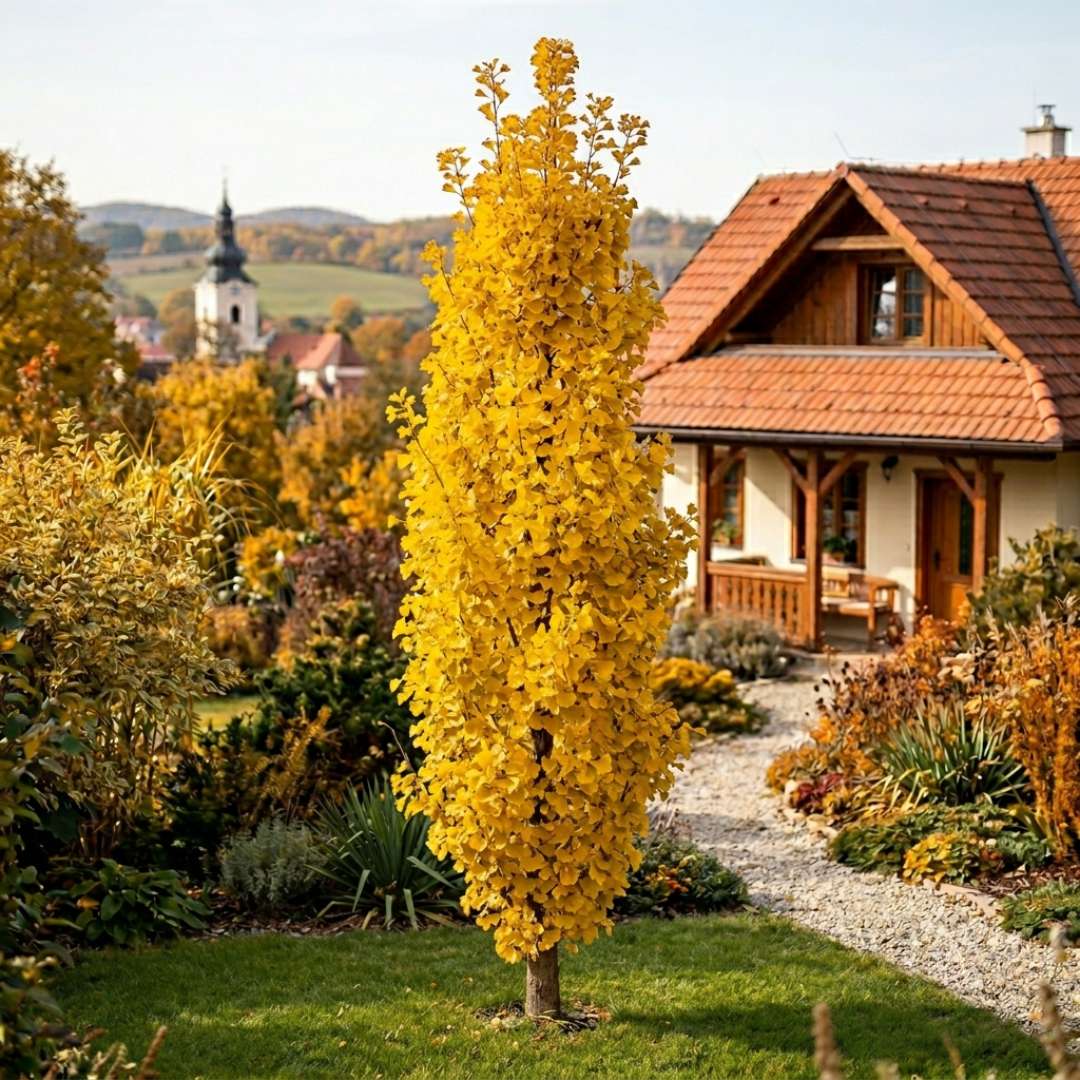 Ginkgo biloba fastigiata selvans | záhradníctvo garden team Ginkgo biloba fastigiata selvans