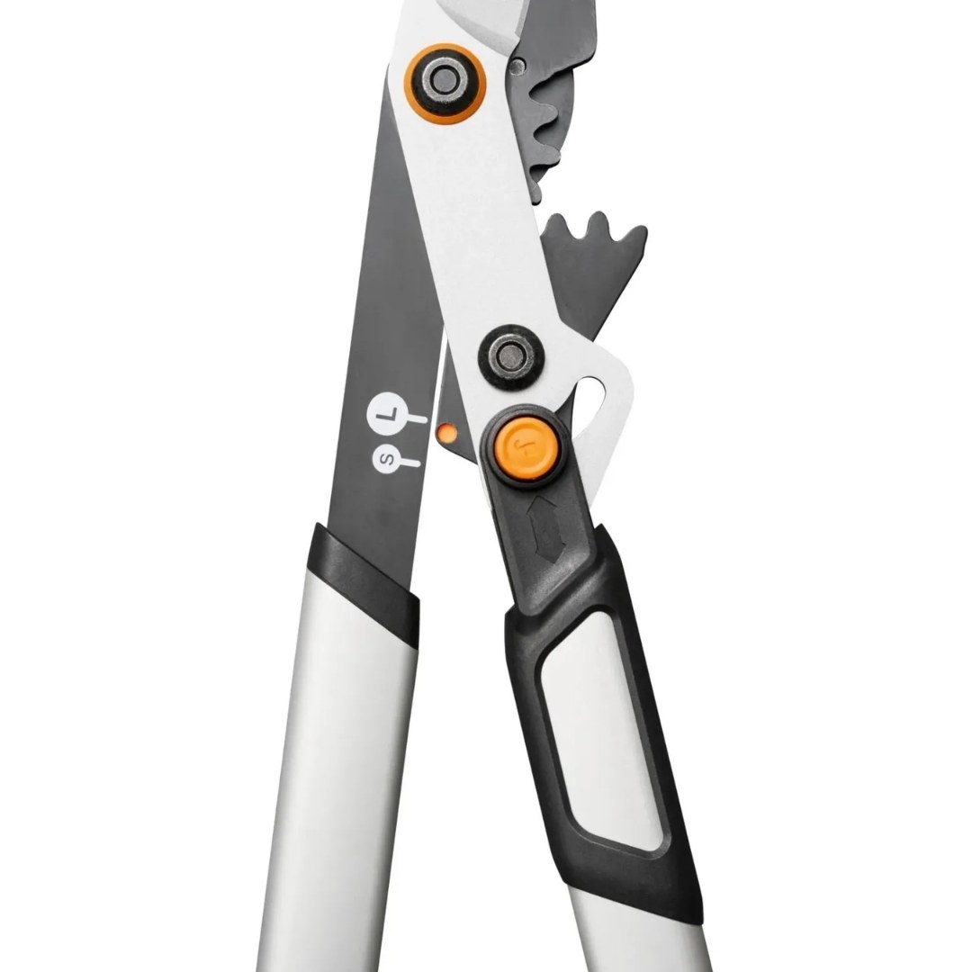 Nožnice na silné konáre fiskars lx108 x-series 02 | záhradníctvo garden team Prevodový systém nožníc na konáre fiskars lx108 x series