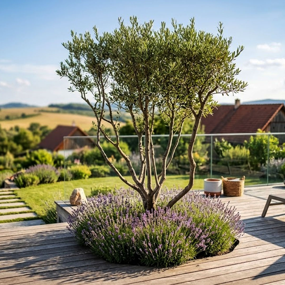Olivovník európsky viackmenný strom | záhradníctvo garden team Olivovník európsky viackmenný strom