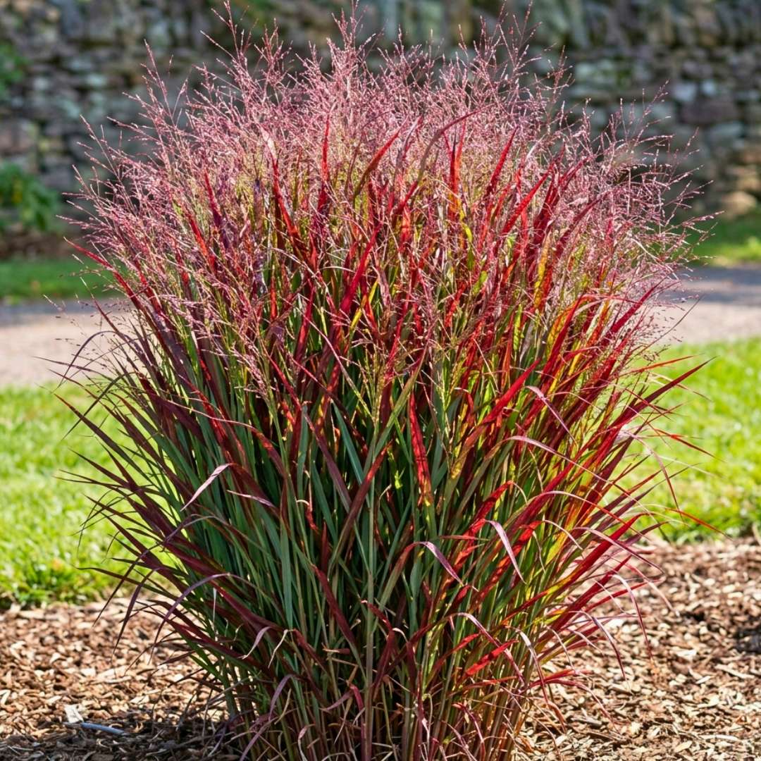 Panicum virgatum hot rod | záhradníctvo garden team Panicum virgatum hot rod